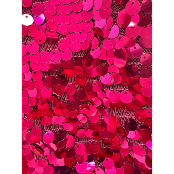 Maeve By Anthropologie Sequined Tie-Strap V-Neck Tank Top Medium Burgundy - Picture 14 of 15